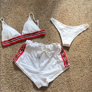 Bathing suit set w shorts